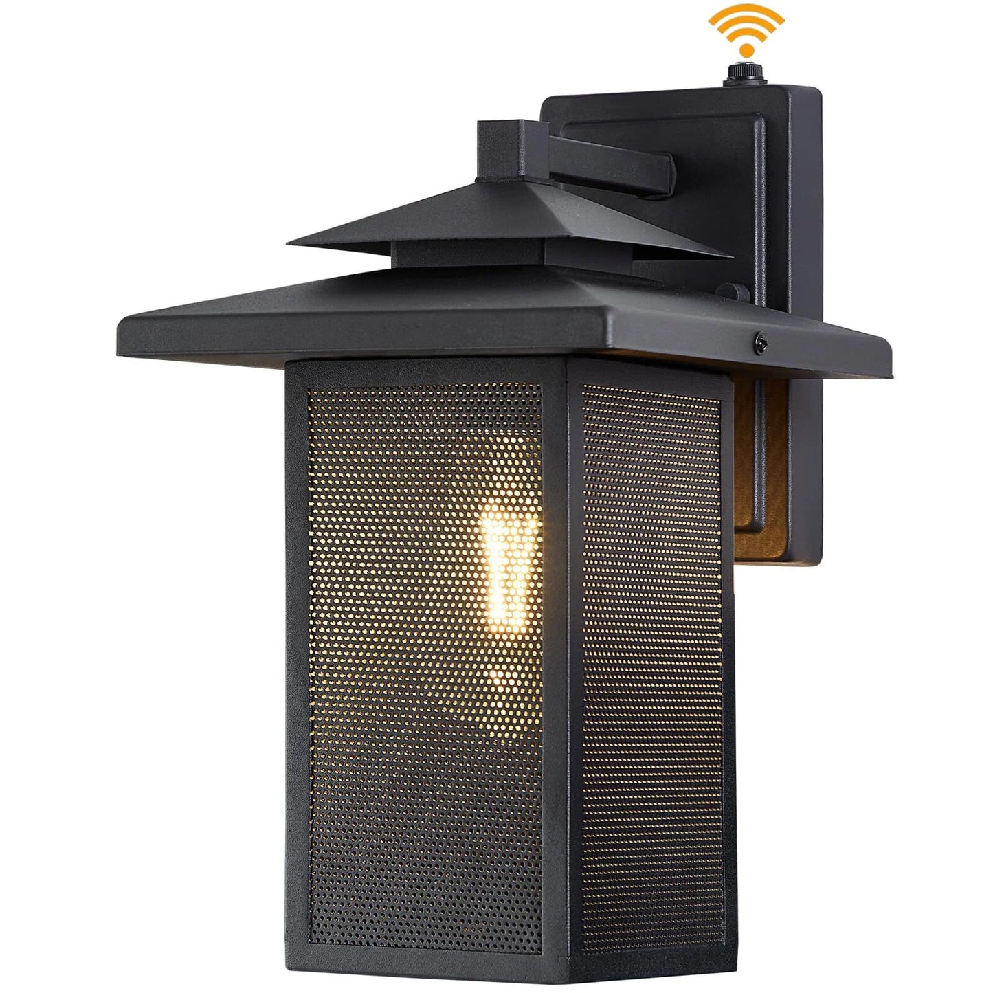 NATYSWAN Outdoor Wall Light, Exterior Light Fixture Waterproof Anti-Rust Porch Sconces Wall Mounted Lighting, Modern Wall Sconce for House Garage