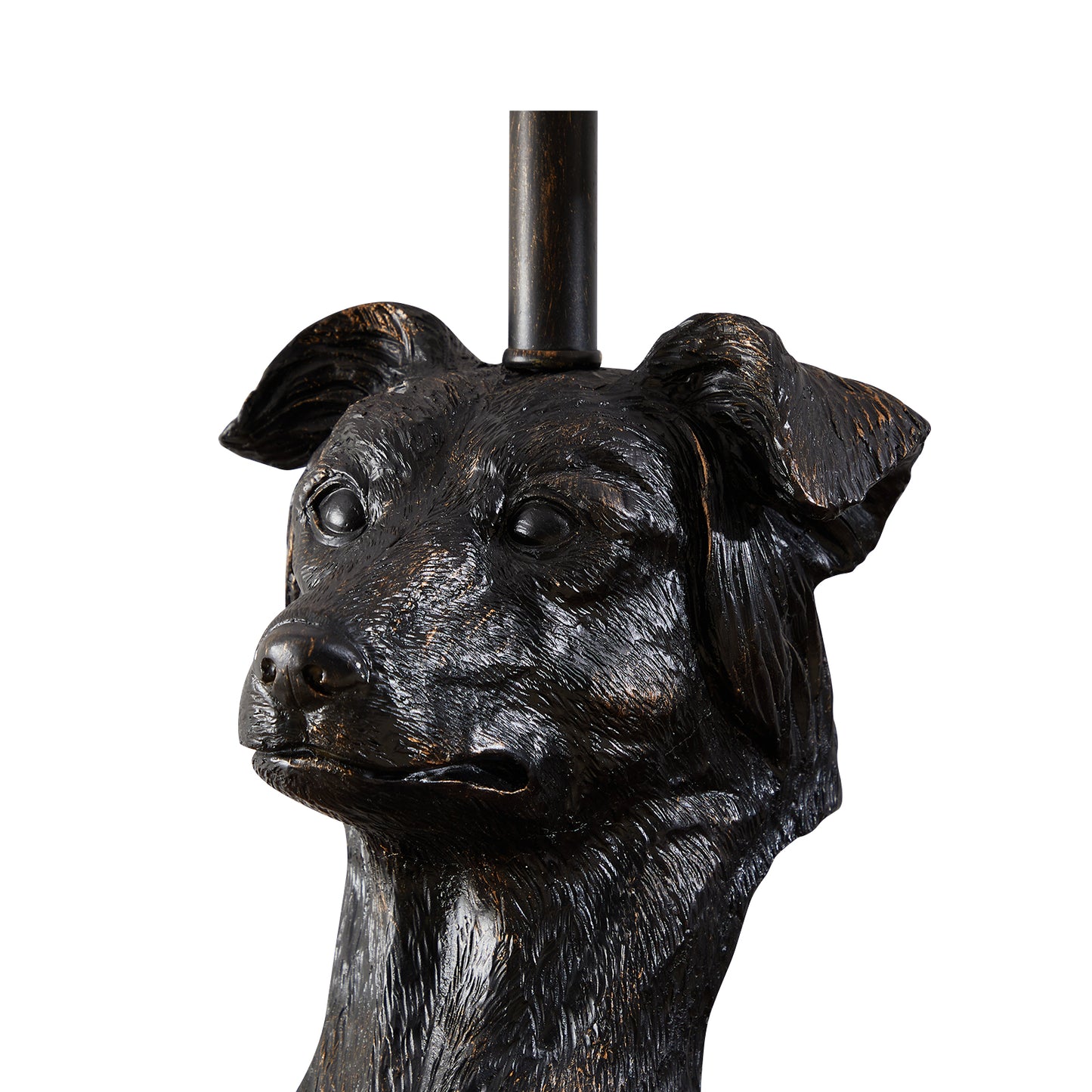 NATYSWAN Modern Table Lamp with Linen Shade, 24 inch Bedside Lamp with Rotary Switch & Included 9W LED Bulb for Nightstand, Living Room